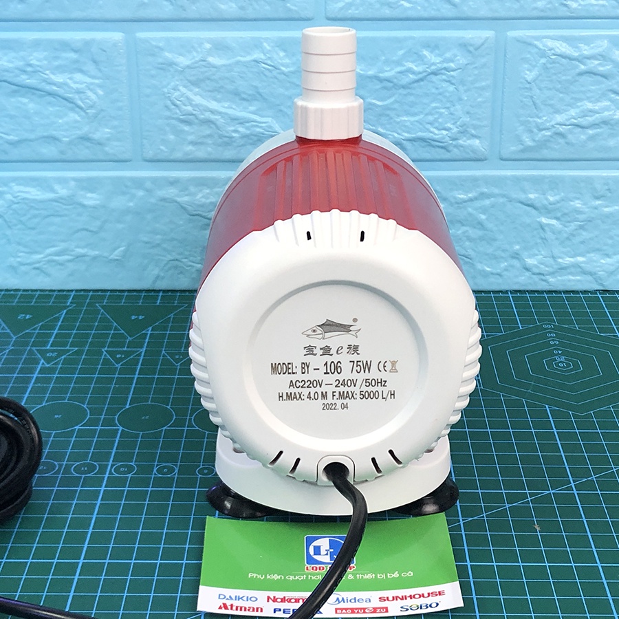 Máy bơm BAOYU từ  2000L/H - 5000L/H  |trục sứ, bền bỷ, yên tĩnh