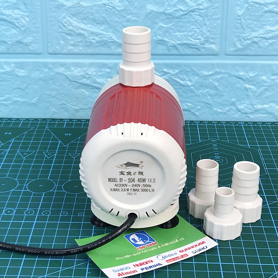 Máy bơm BAOYU từ  2000L/H - 5000L/H  |trục sứ, bền bỷ, yên tĩnh