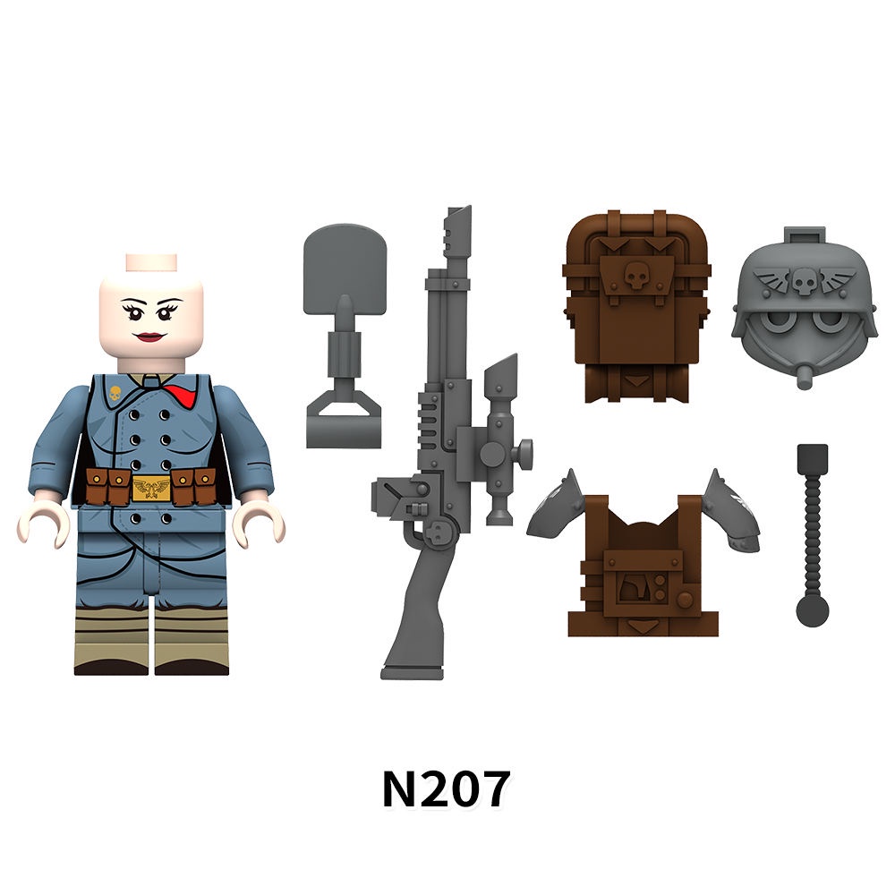 Mô Hình Đồ Chơi Nhân Vật Death Korps of Krieg Mini N201-208