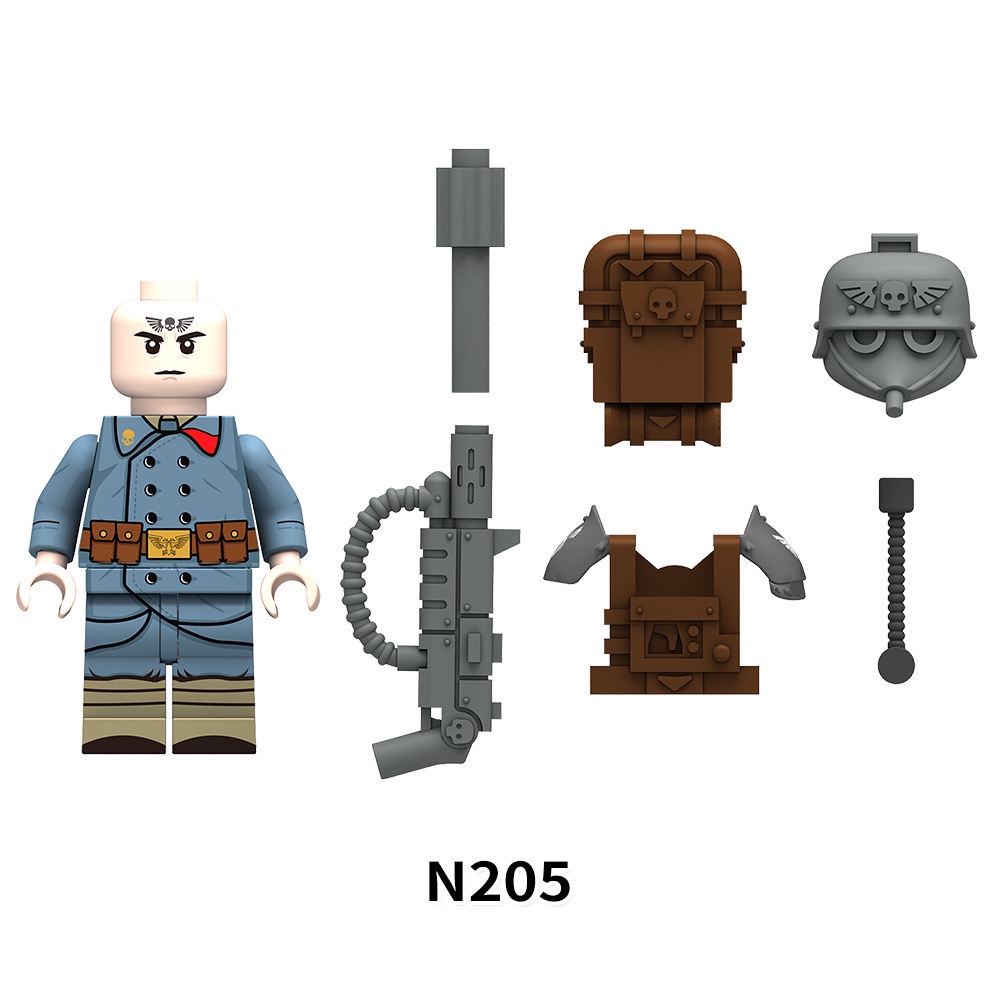 Mô Hình Đồ Chơi Nhân Vật Death Korps of Krieg Mini N201-208