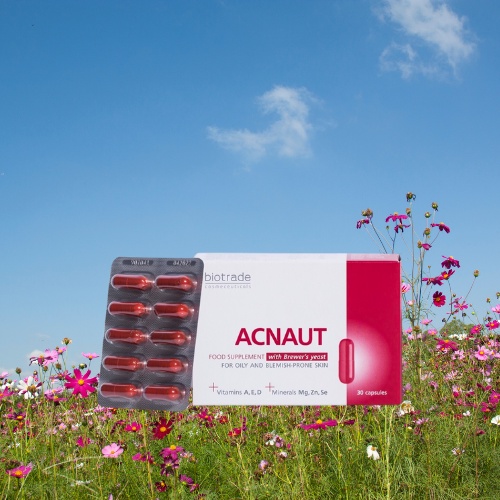 Hàng Công Ty BIOTRADE Giảm Mụn Viên Uống BIOTRADE Acnaut Food Supplement Chính Hãng