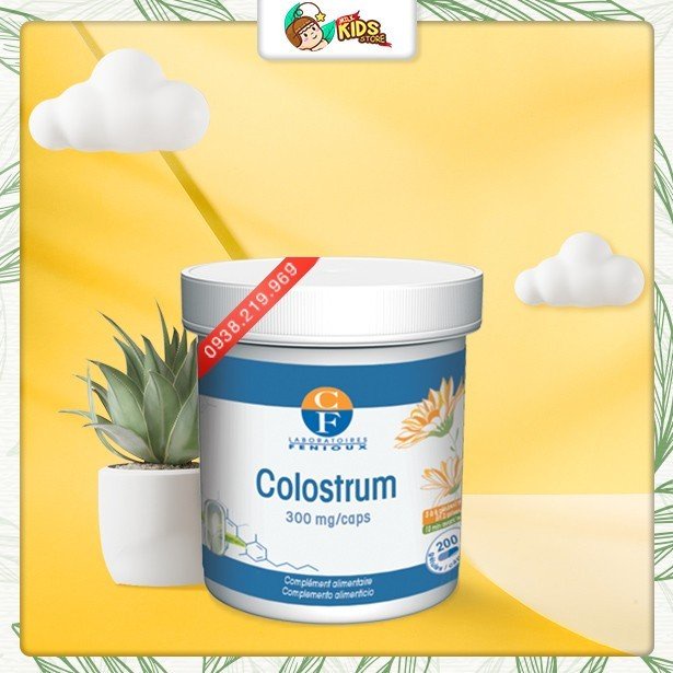 Sữa Non Pháp Fenioux Colostrum hộp 200 Viên