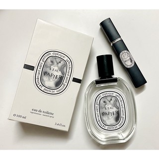 Mẫu thử nước hoa diptyque leau papier 10ml dạng xịt