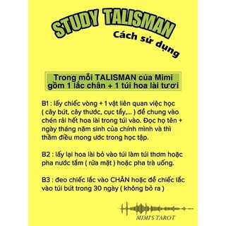 STUDY TALISMAN - 𝐬𝐚𝐦𝐩𝐚𝐠𝐮𝐢𝐭𝐚