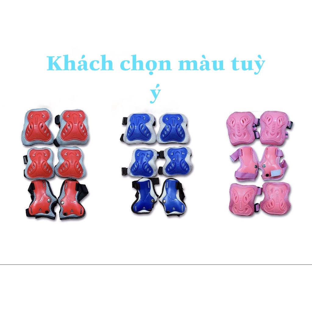 Giày trượt patin cao cấp có 2 bánh phát sáng, Bảo hộ và nón cao cấp, cho trẻ em và người lớn.