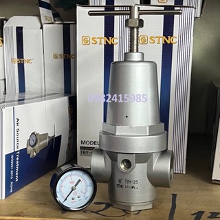 Van điều áp khí nén tyh-25 stnc áp cao 36kg/cm2 ren dn25 ~ 1inch ~34mm