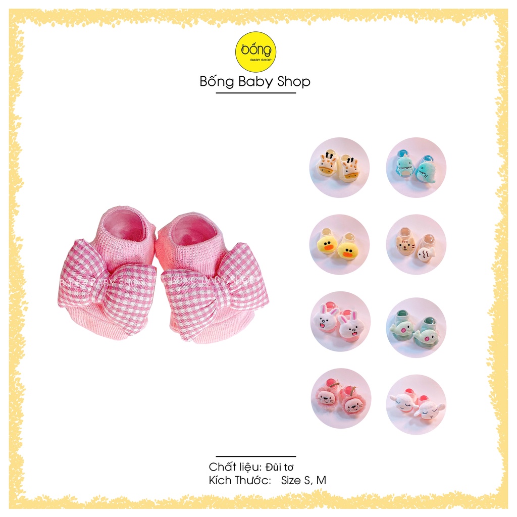 Tất thú 4d siêu cute cho bé 0-9 tháng tuổi (Được chọn mẫu)