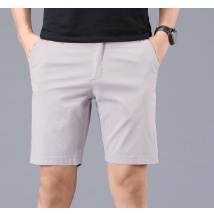 Quần Short Kaki Nam Vicenzo cao cấp, quần đùi nam trẻ trung có túi trơn màu QSKN01
