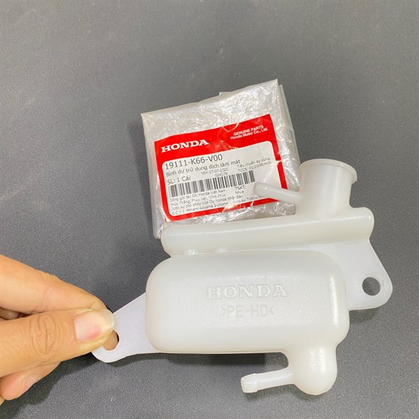 Bình dự trữ nước mát , Bình nước làm mát AIR BLADE 125 K66 Zin Honda -19111K66V00