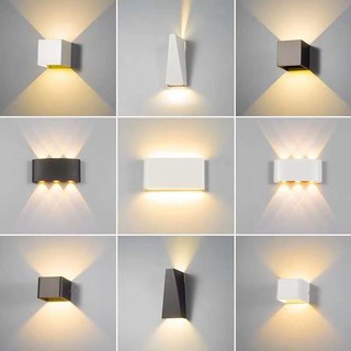 Đèn hắt tường rọi tia SIVANA ánh sáng vàng hiện đại loại chuẩn chống nước IP66 mắt LED xịn