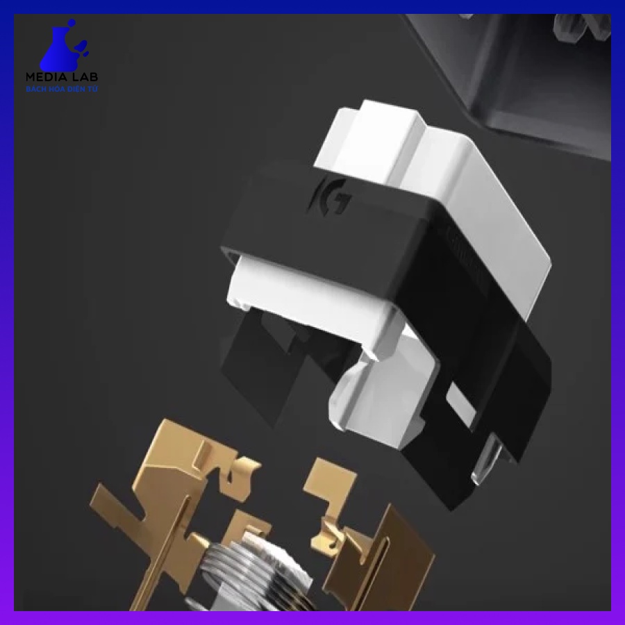 Bàn phím Logitech G613 Wireless, media lab.