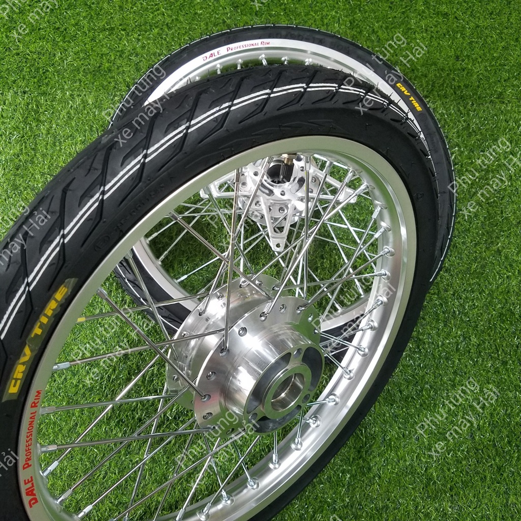 Bánh căm RAIDER SATRIA F150 FULL vỏ ruột CRV SIZE 60/70 Kèm lòng Đĩa trước CNC lắp như ZIN HTH1128 MSP 0071