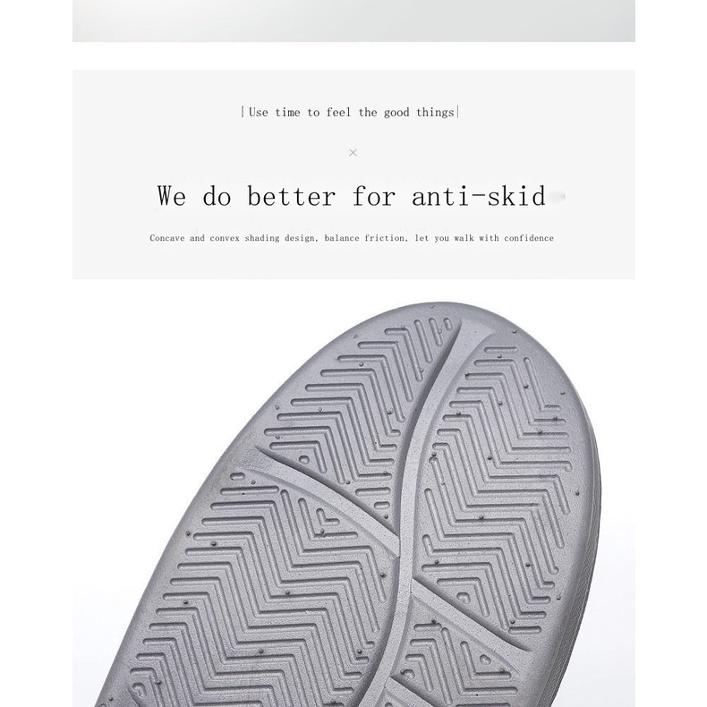 Giày thể thao nam cao su non đi mưa, đi biển, siêu bền, mã CS