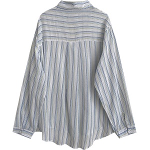 Áo sơ mi kiểu nữ Tay dài Form rộng Kẻ sọc caro Hàn Quốc Sơ mi nữ Dài tay Form rộng Ulzzang Thời trang