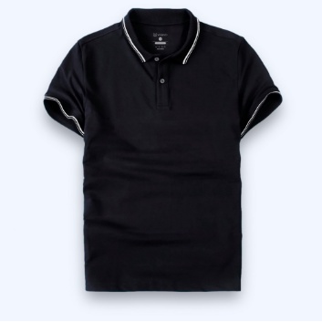 Áo Polo Nam cao cấp Vicenzo trơn màu phối viền ATN02