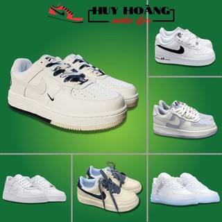 Giày AF1 nam nữ đủ màu trắng, xanh kem hàng 11 Full Box - Giày thể thao sneaker nam nữ AF1 Air Force 1 cao cấp