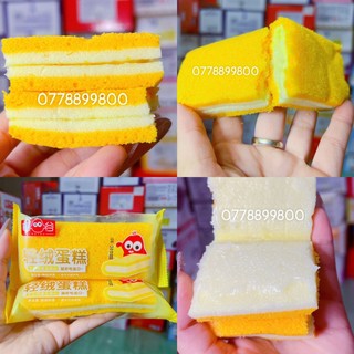 Bánh bông lan cuộn phô mai kem rugu 1 cái