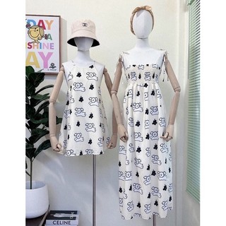 Đầm maxi nhún cute - order Thái