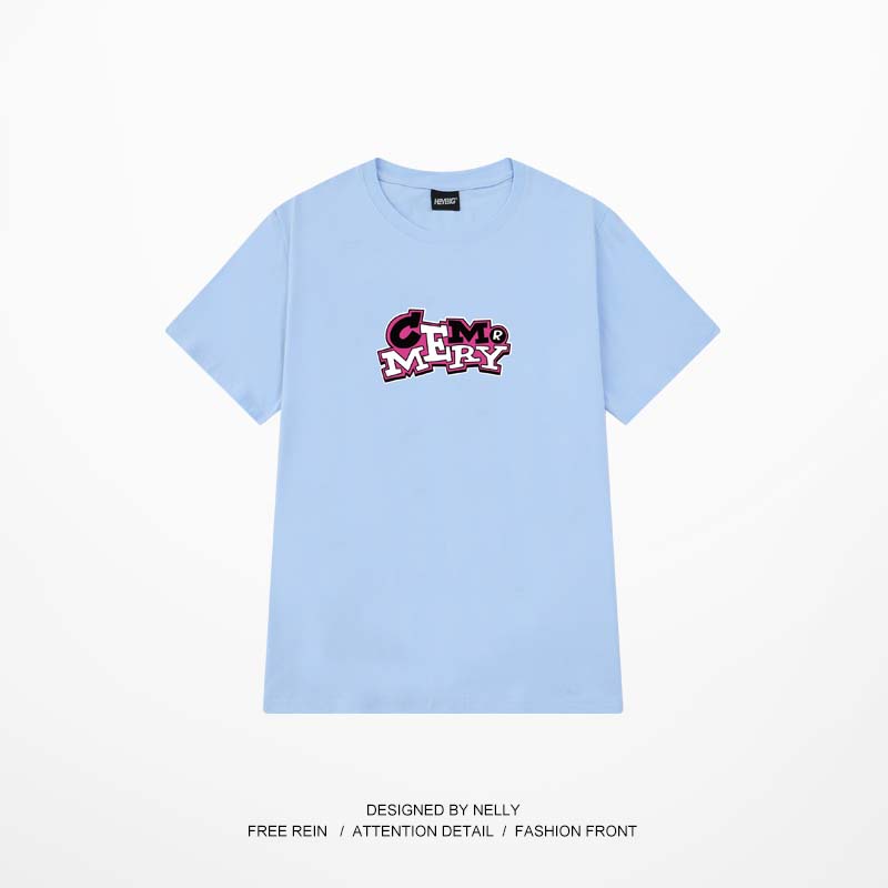 Áo thun Nelly ngắn tay in hình "INTERNATIONAL" áo phông  CS1