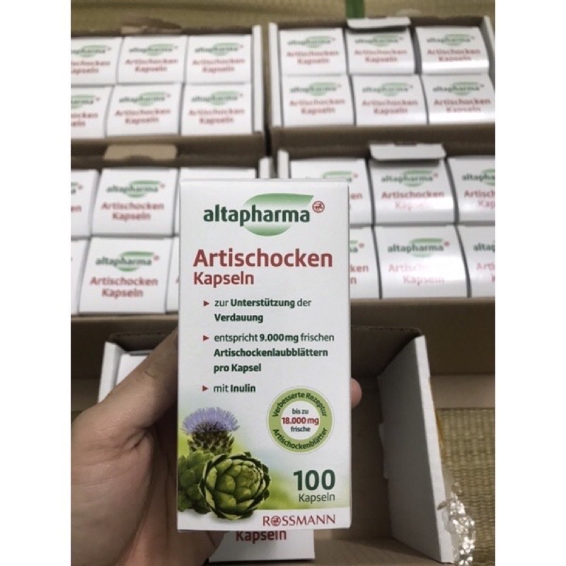 VIÊN UỐNG THẢI ĐỘC GAN Artischocken 100v