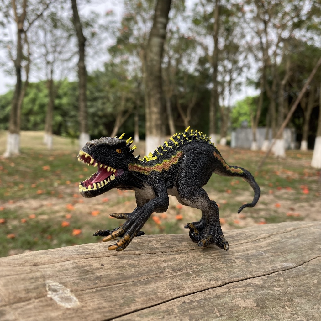 Mô hình khủng long Velociraptor lửa - Chính hãng