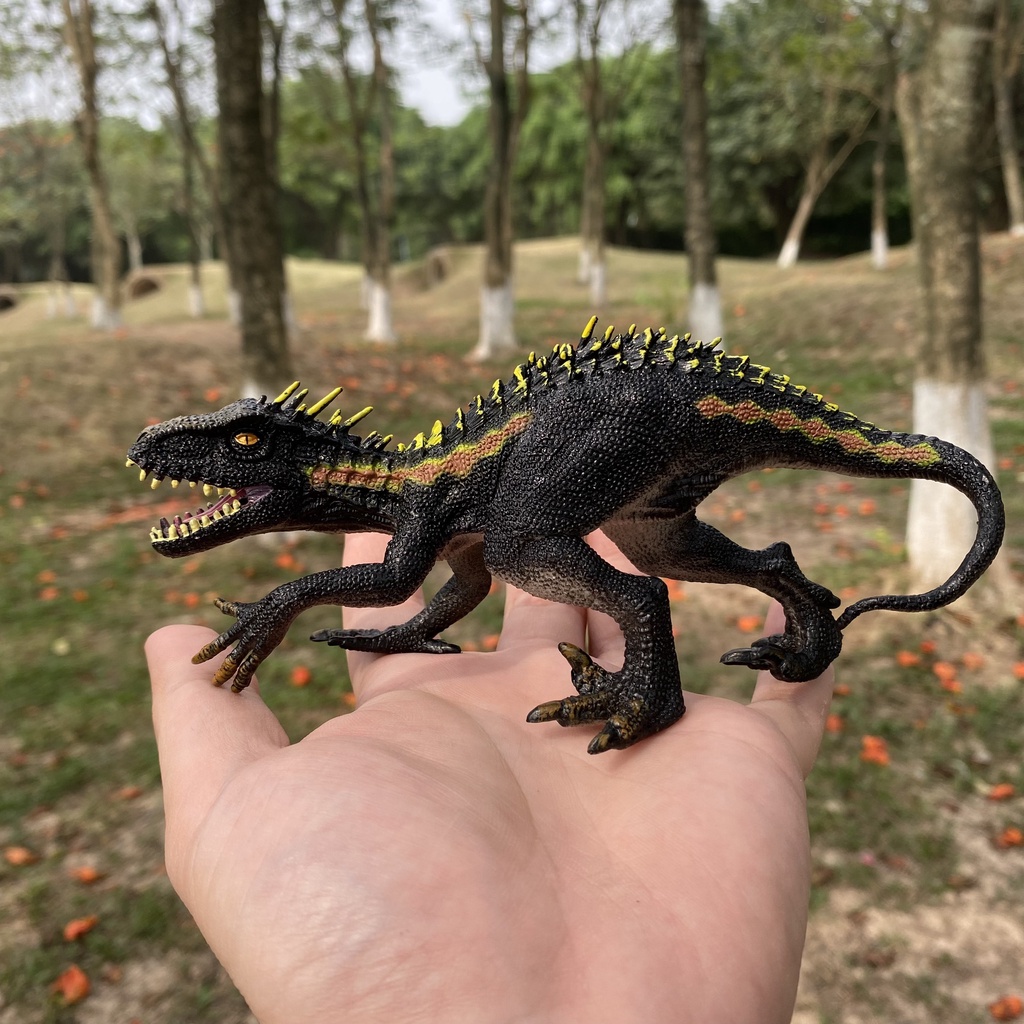 Mô hình khủng long Velociraptor lửa - Chính hãng