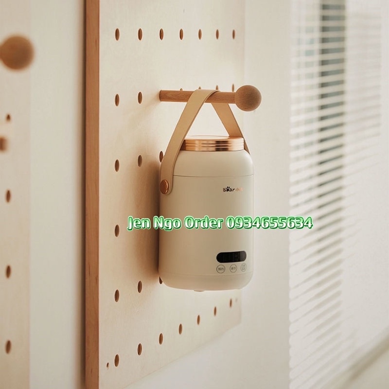 Nồi ủ cháo, hầm canh, chưng yến đa năng Bear 0,8l DRG-P08D1