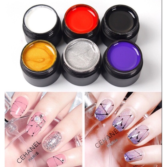 Gel nhện Vinimay chính hãng - Gel mạng nhện dùng để trang trí móng