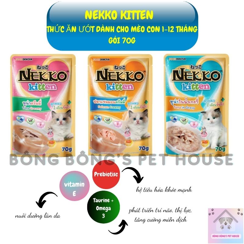 Pate NEKKO KITTEN CHO MÈO CON