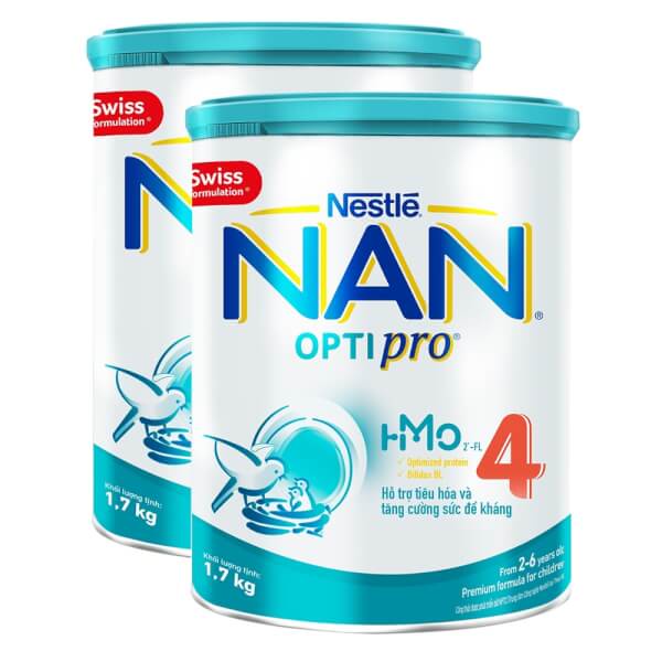 Sữa bột Nan Optipro HMO 4 (1.6kg /1.7kg)Sữa bột Nan Optipro HMO 4 (1.6kg /1.7kg)Sữa bột Nan Optipro HMO 4 (1.6kg /1.7kg)