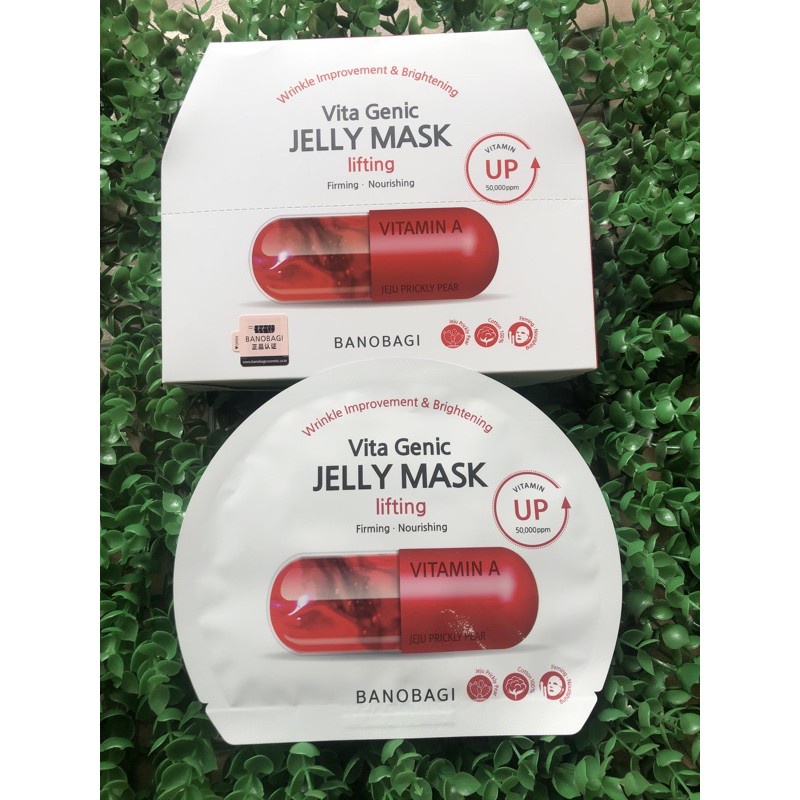 Hộp Mặt nạ Vita Genic Banobagi Jelly Mask Hàn Quốc mẫu mới