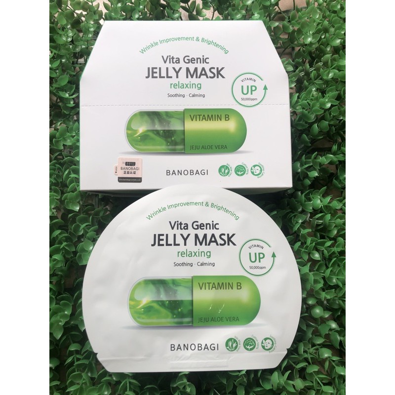 Hộp Mặt nạ Vita Genic Banobagi Jelly Mask Hàn Quốc mẫu mới
