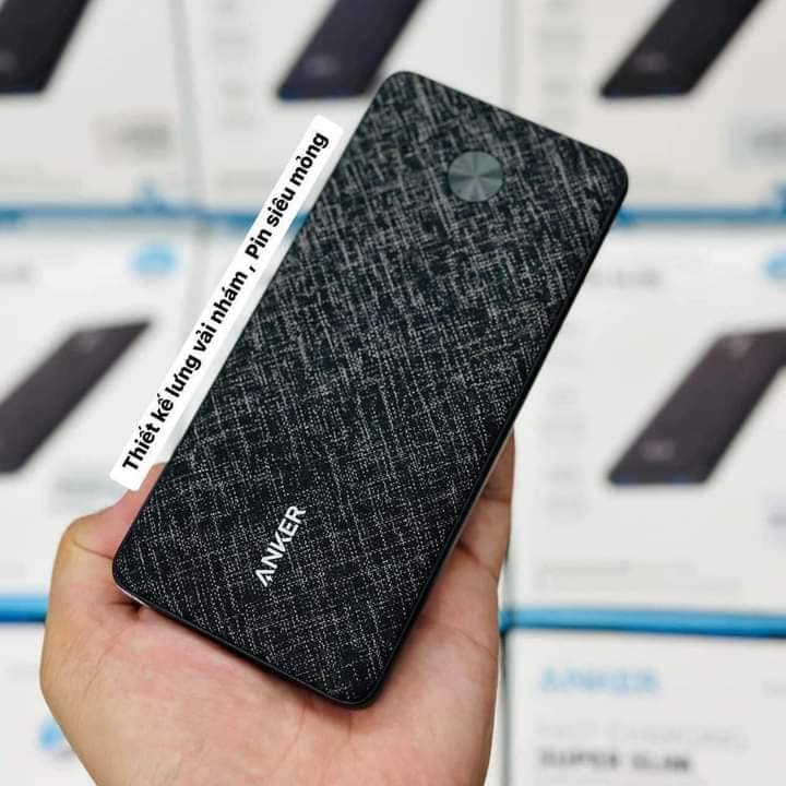 Sạc dự phòng Anker PowerCore III Sense 10000mAh, sạc nhanh 20W PD - A1248 | Bảo hành 12 tháng