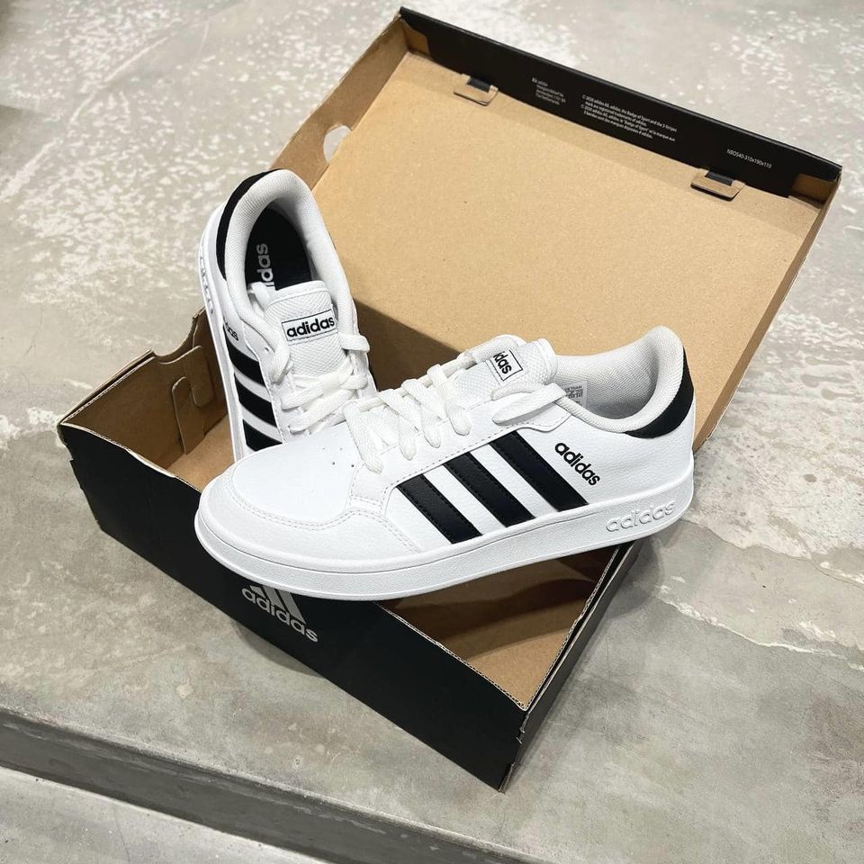 Giày Sneaker Adidas NAM NỮ Breaknet "White Black" FY9506 FX8707