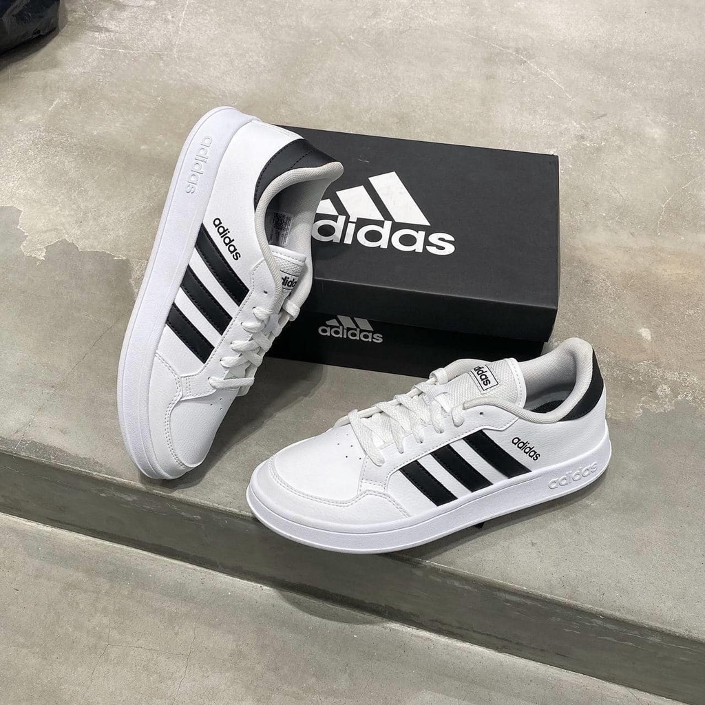 Giày Sneaker Adidas NAM NỮ Breaknet "White Black" FY9506 FX8707