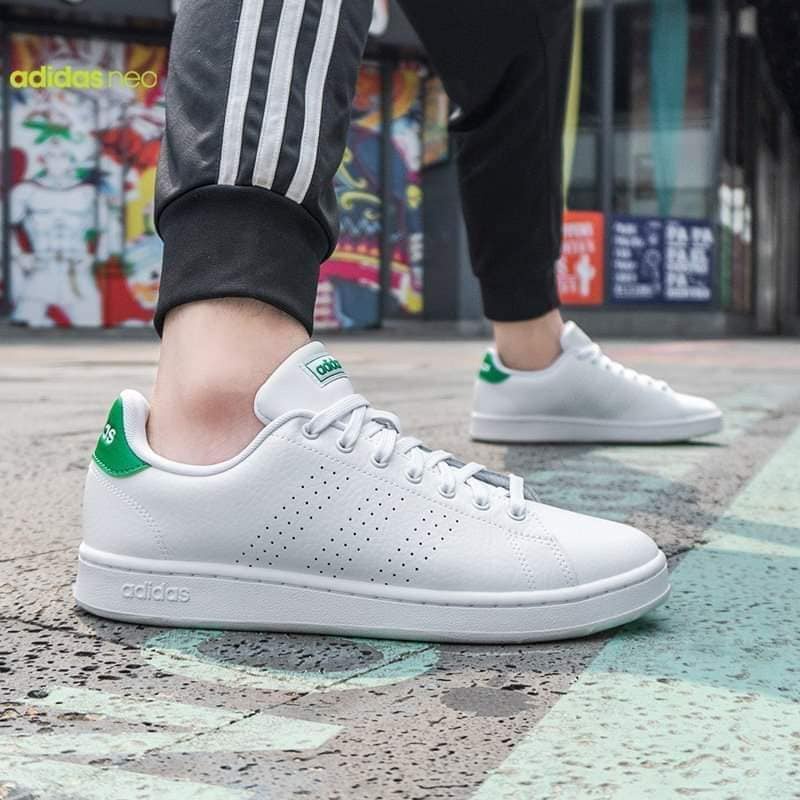 [CHÍNH HÃNG 100%] Giày Sneaker Adidas Advantage Cloud White/Green/Core GY6995