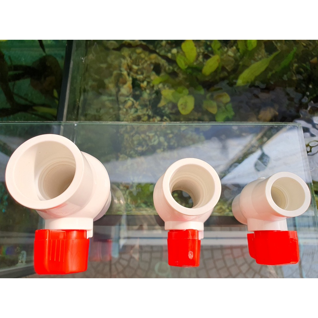 Van khóa ống nước PVC phi 20/25/32 chuyên dụng cho hồ cá