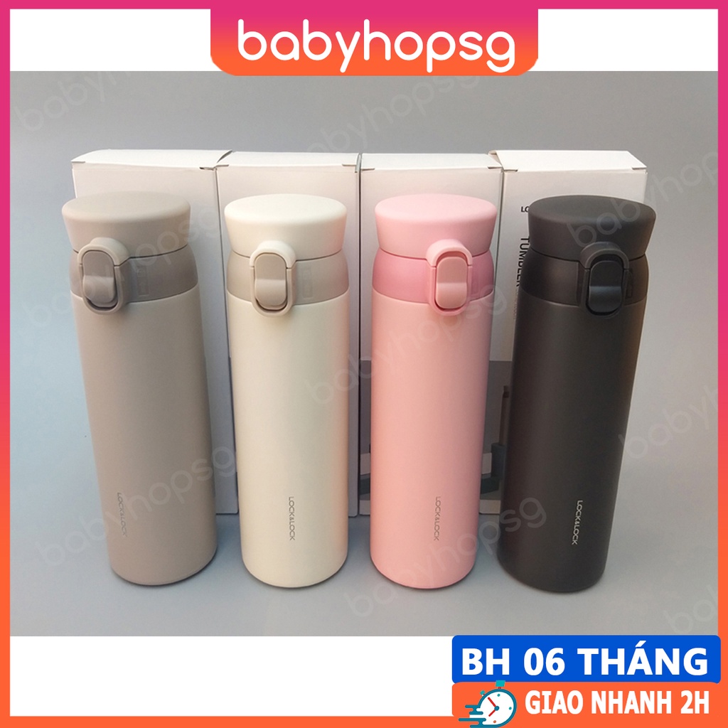 Bình giữ nhiệt LocknLock Wannabe One Touch LHC3240 450ml - BABYHOPSG