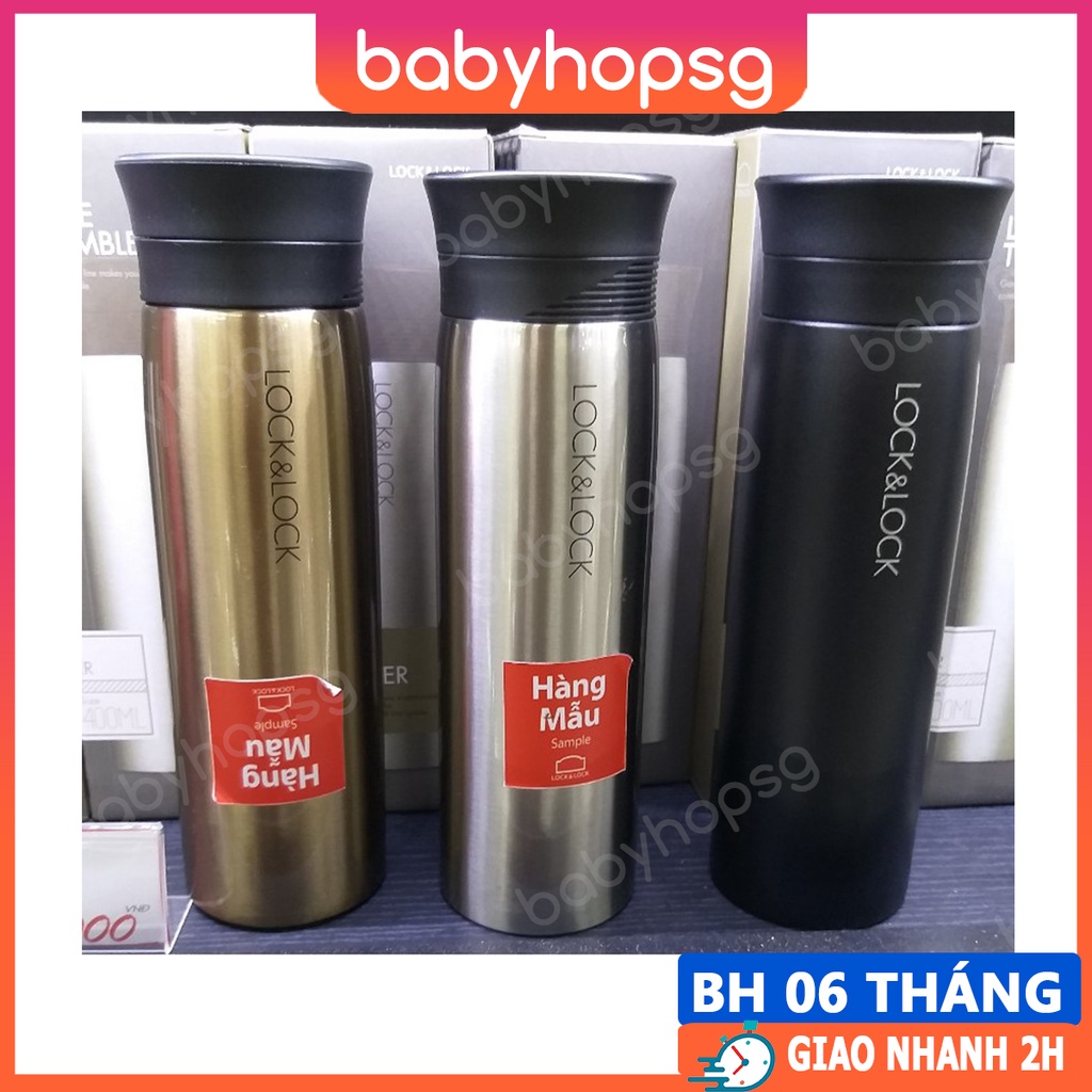 Bình giữ nhiệt Lock&Lock Line Tumbler LHC4119 400ML, LHC4122 320ML bằng thép không gỉ - BABYHOPSG