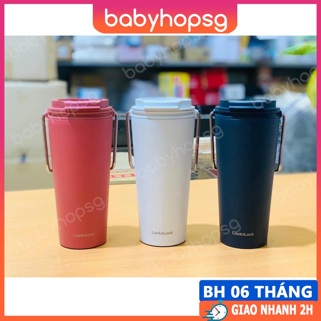 Ly giữ nhiệt Lock&Lock Bucket Tumbler  nắp bật, dung tích 540ml LHC4269 - BABYHOPSG | BigBuy360 - bigbuy360.vn