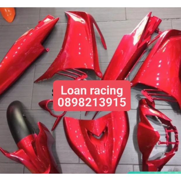 DÀN ÁO , VỎ NHỰA EXCITER 135 2011 -2014 10 MÓN NHỰA MÀU , CÁC MÀU LỰC CHỌN