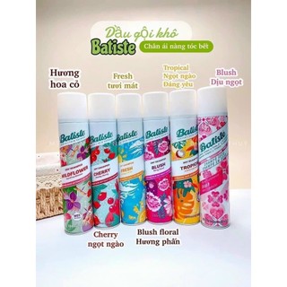 Dầu gội khô Batiste Dry Shampoo 200ml