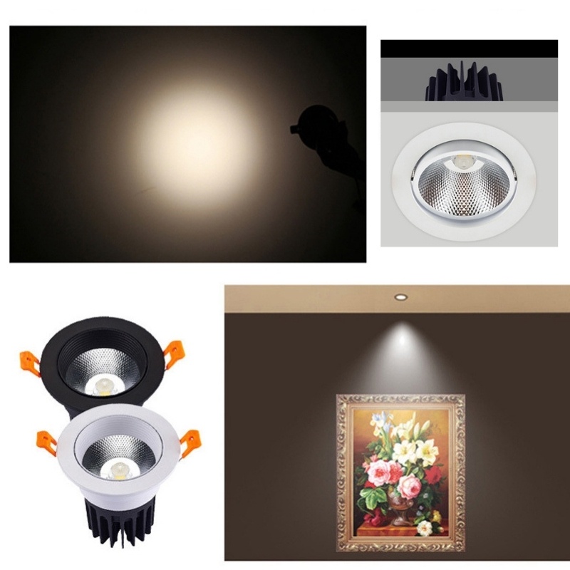 Đèn Led âm trần rọi LUX 10w/20w/30w COB