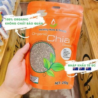 Hạt Chia Hữu Cơ Australia Healthy Food & Nuts Organic Chia Seeds