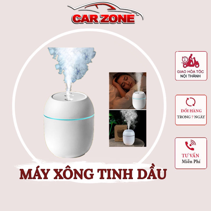 Máy Xông Tinh Dầu Mini - Khuếch Tán Tinh Dầu - Máy Phun Sương Cắm Sạc USB Nhỏ Gọn Tiện Lợi