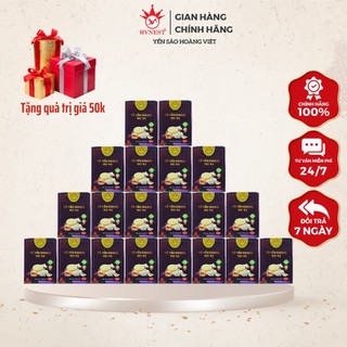 20 hũ yến sào hoàng việt hvnest dưỡng nhan tứ vị 30 % yến
