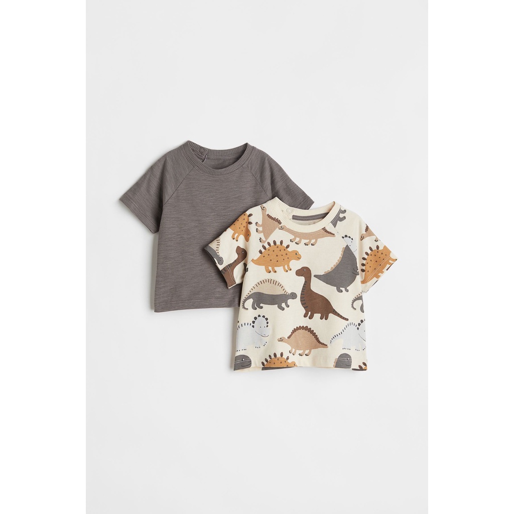 Set 2 áo phông hè cộc tay bé trai HM Kid Auth