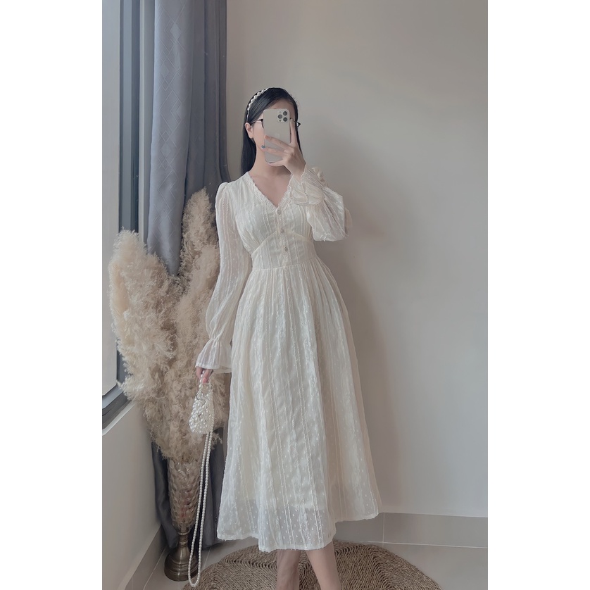 ĐẦM VINTAGE TIỂU THƯ DẠ HỘI