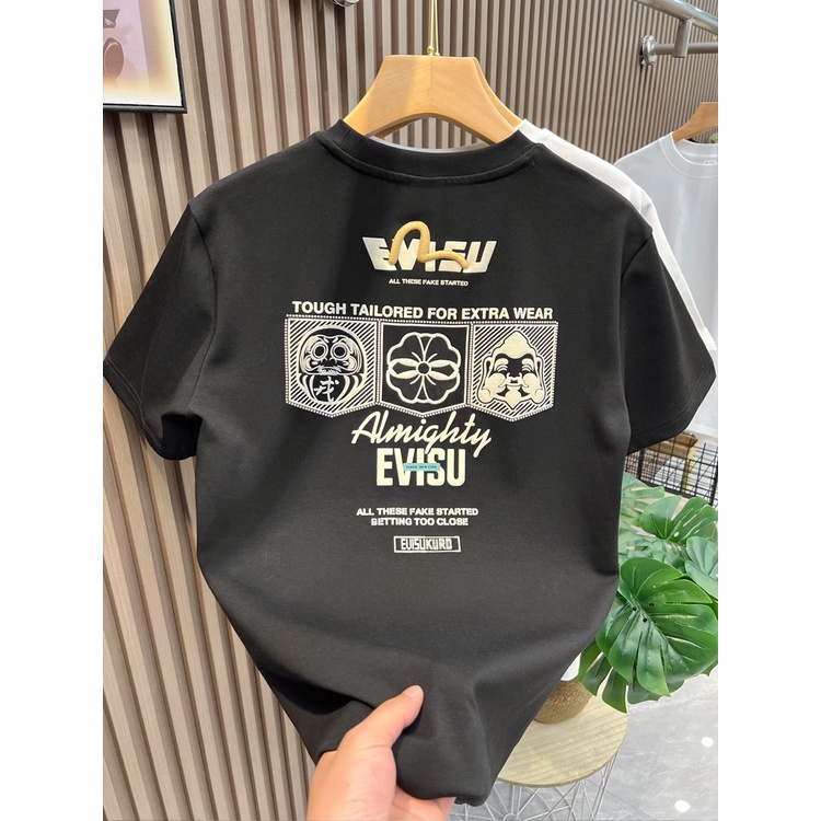 Áo Thun Tay Ngắn Cổ Tròn In Họa Tiết Thời Trang Mùa Hè Cho Nam