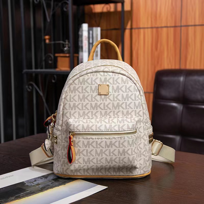 Balo Nữ Hàng Quảng Châu Da Mềm MK SLV150056, Túi xách da nữ thời trang Size 22cm